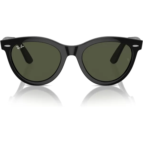 RayBan Rb2241 Wayfarer Way Round SunglassesBlackGreen