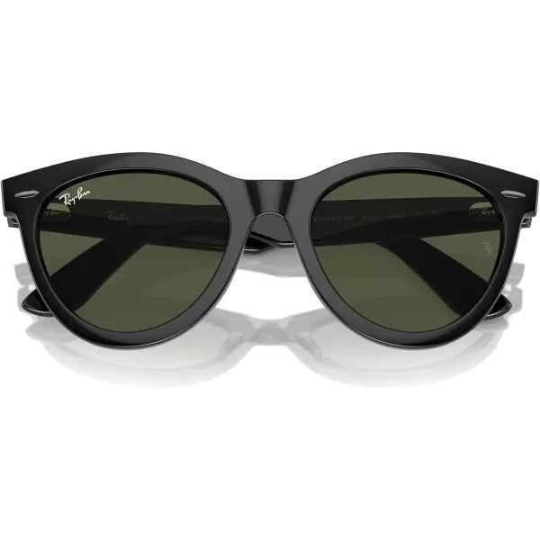 RayBan Rb2241 Wayfarer Way Round SunglassesBlackGreen