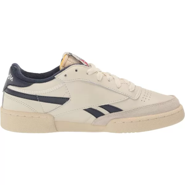 Reebok Classic Leather Women Training Running ShoesChalkAlabasterVector Navy