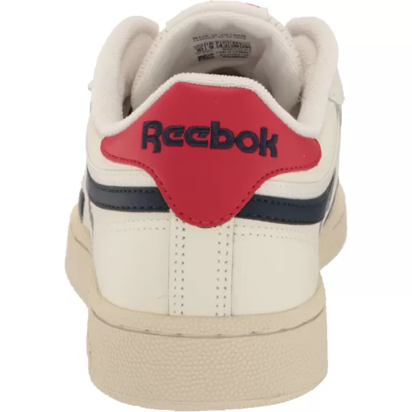 Reebok Classic Leather Women Training Running ShoesChalkVector NavyVector Red