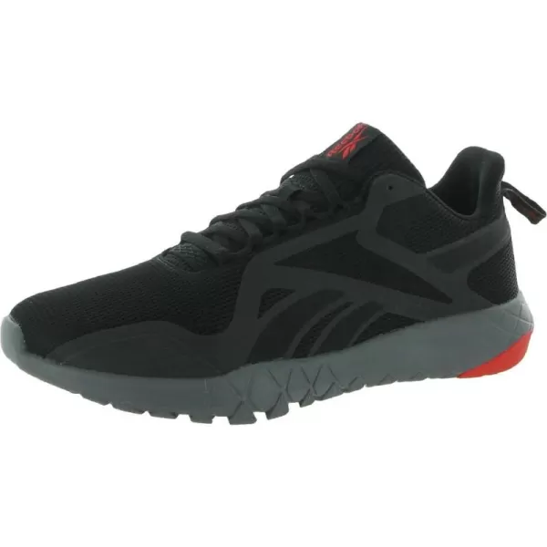 Reebok Classic Leather Women Training Running ShoesCore BlackPure GreyVector Red