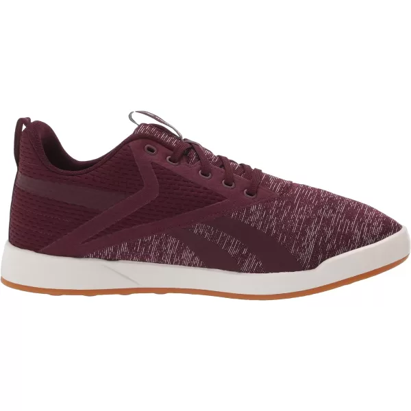 Reebok Classic Leather Women Training Running ShoesMaroonChalk