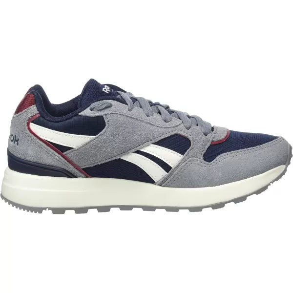 Reebok Classic Leather Women Training Running ShoesVector Navy Chalk Classic Burgundy