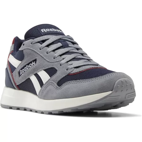 Reebok Classic Leather Women Training Running ShoesVector Navy Chalk Classic Burgundy