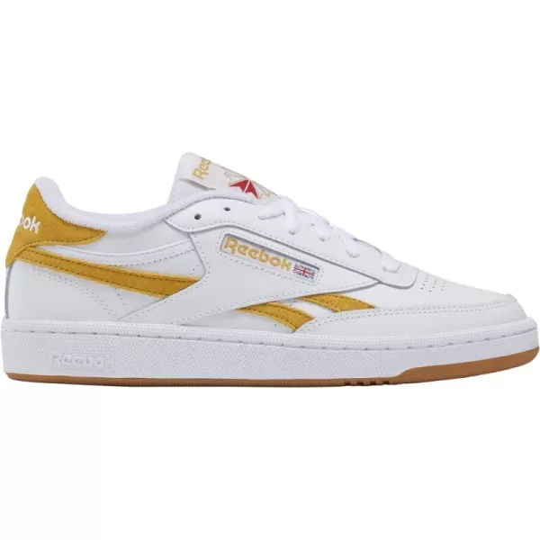 Reebok Classic Leather Women Training Running ShoesWhiteRetro GoldGum