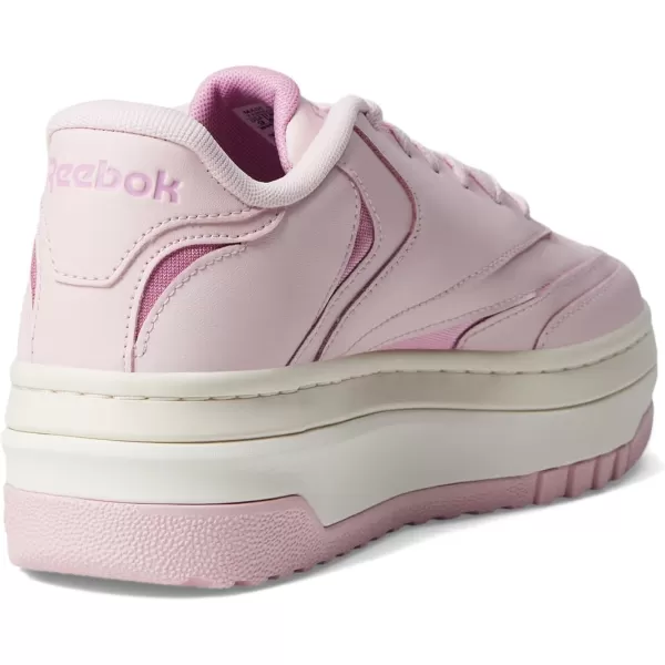 Reebok Womens Club C Extra SneakerAshen LilacChalkJasmine Pink