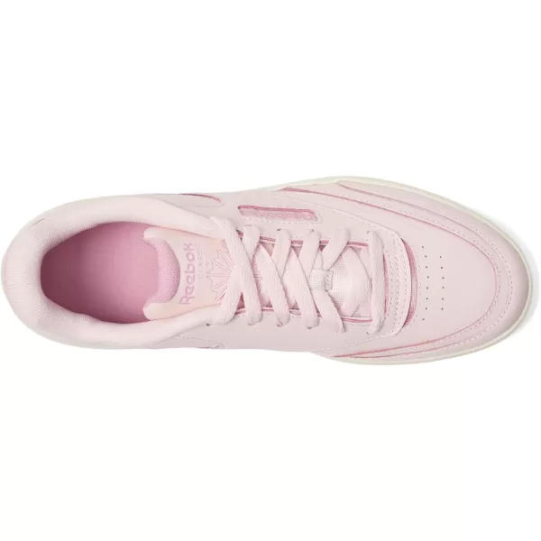 Reebok Womens Club C Extra SneakerAshen LilacChalkJasmine Pink