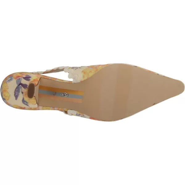 Sam Edelman Womens Bianka Slingback PumpApricot Multi