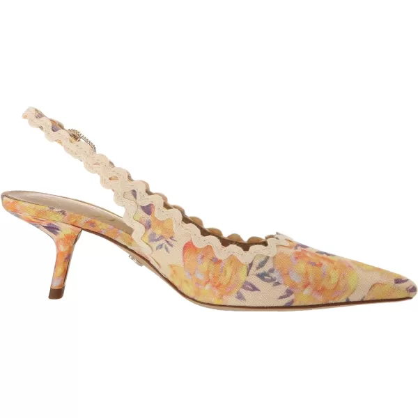 Sam Edelman Womens Bianka Slingback PumpApricot Multi