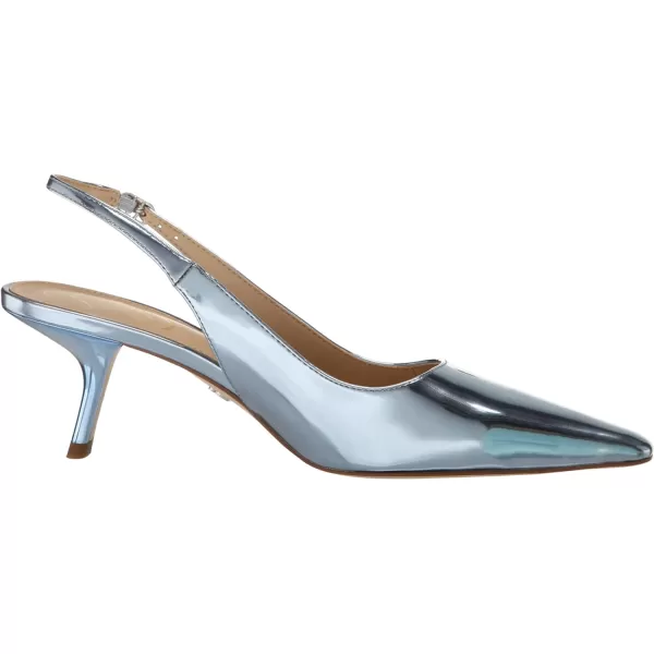 Sam Edelman Womens Bianka Slingback PumpMetallic Sky