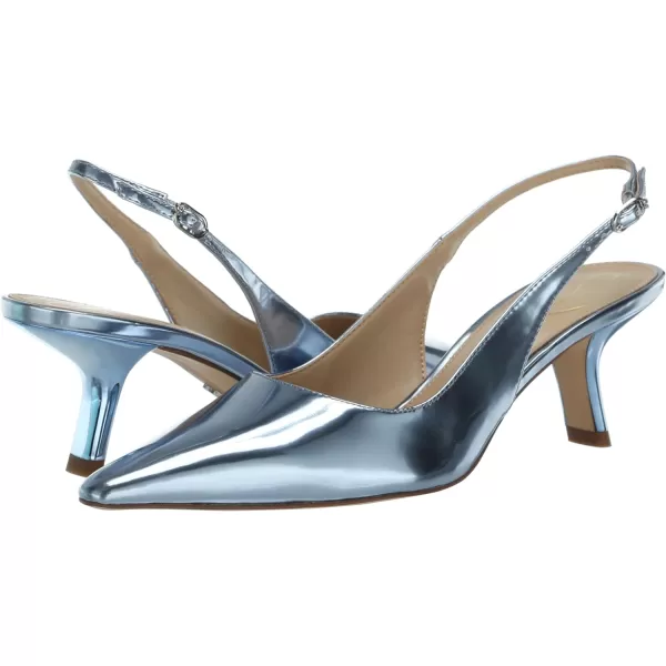 Sam Edelman Womens Bianka Slingback PumpMetallic Sky