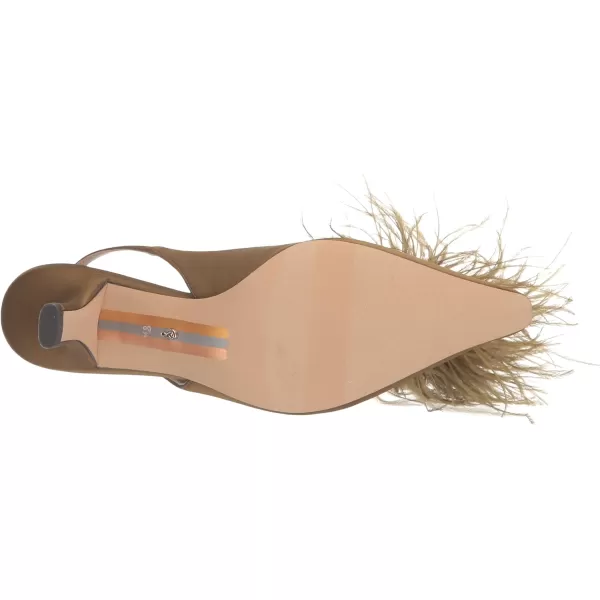 Sam Edelman Womens Bianka Slingback PumpOlive Feather