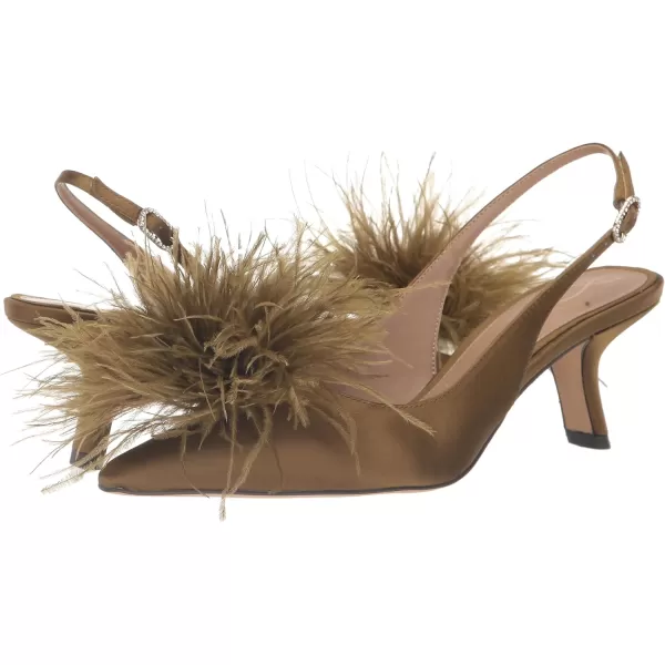 Sam Edelman Womens Bianka Slingback PumpOlive Feather