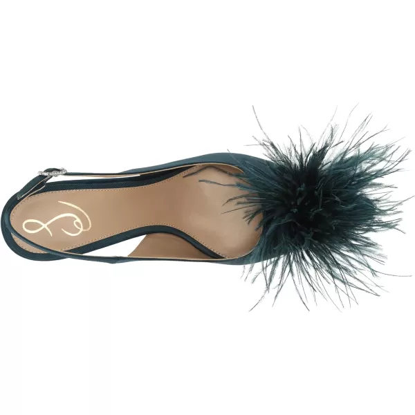 Sam Edelman Womens Bianka Slingback PumpPacific Navy Feather