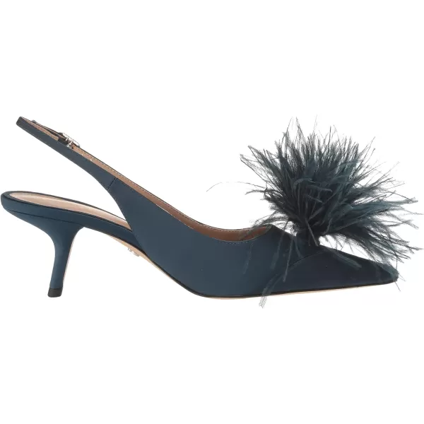 Sam Edelman Womens Bianka Slingback PumpPacific Navy Feather