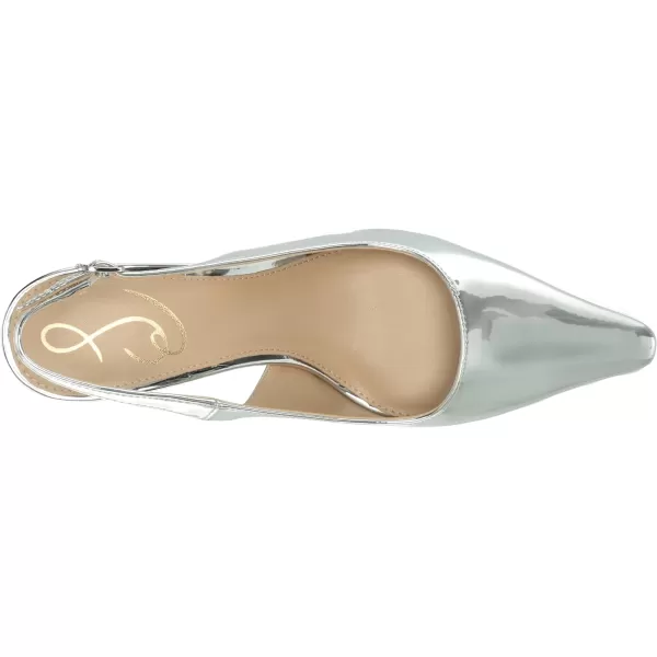 Sam Edelman Womens Bianka Slingback PumpSoft Silver