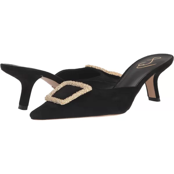 Sam Edelman Womens Brit Kitten Heel MuleBlack