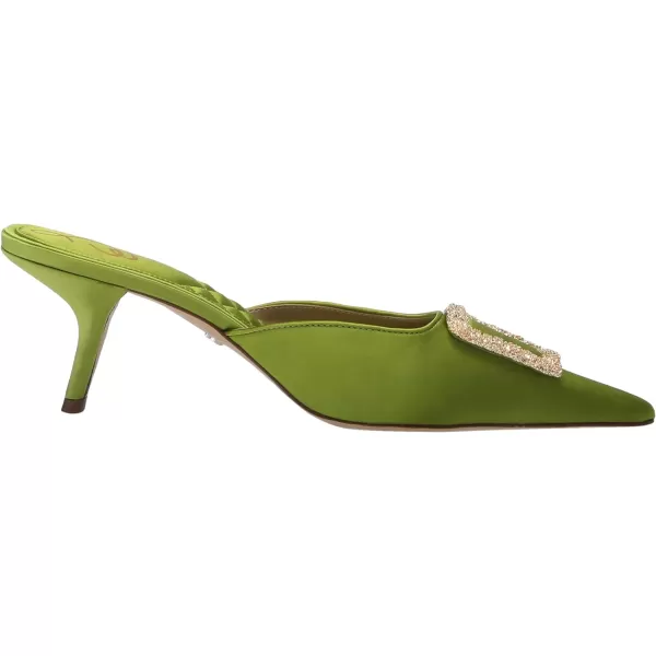 Sam Edelman Womens Brit Kitten Heel MuleSycamore Green