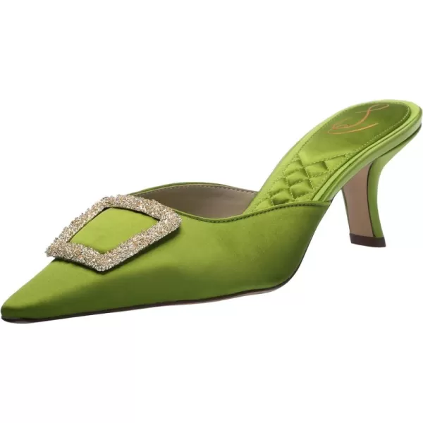 Sam Edelman Womens Brit Kitten Heel MuleSycamore Green