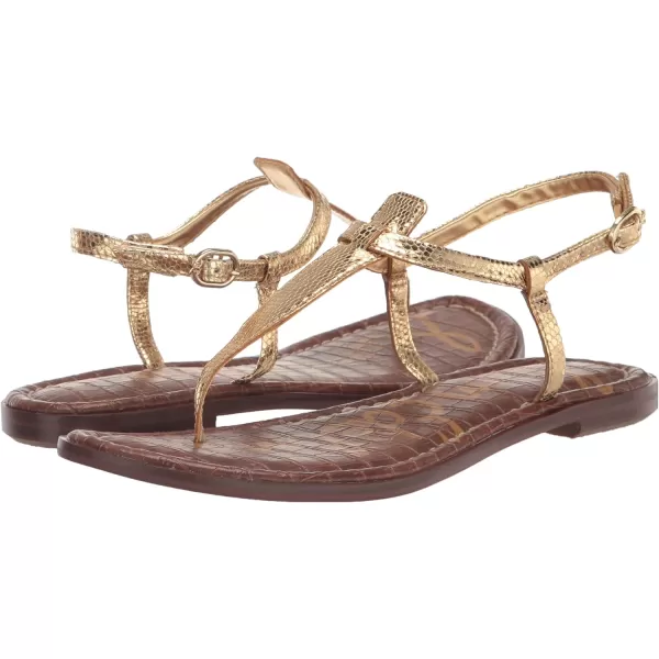 Sam Edelman Womens Gigi Thong SandalAmber Gold