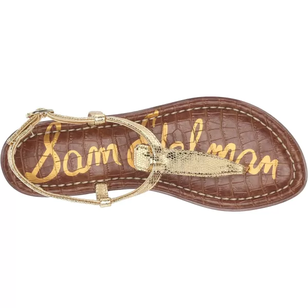 Sam Edelman Womens Gigi Thong SandalAmber Gold