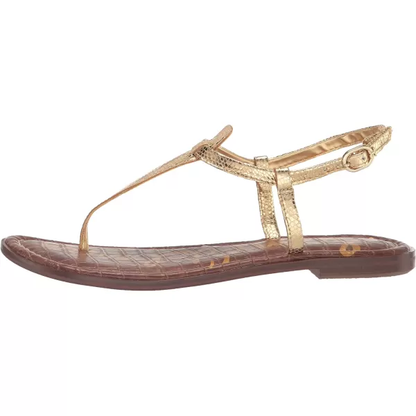 Sam Edelman Womens Gigi Thong SandalAmber Gold