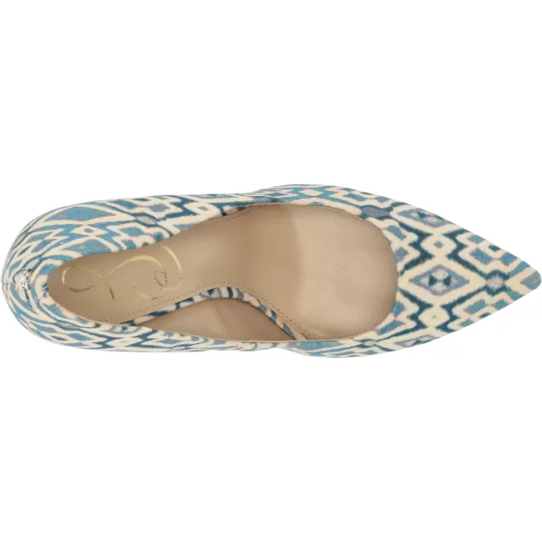 Sam Edelman Womens Hazel Pointed Toe PumpBlue Diamond Multi