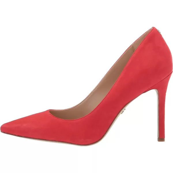 Sam Edelman Womens Hazel Pointed Toe PumpCoral Punch Suede