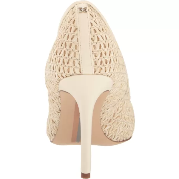 Sam Edelman Womens Hazel Pointed Toe PumpIvory Raffia