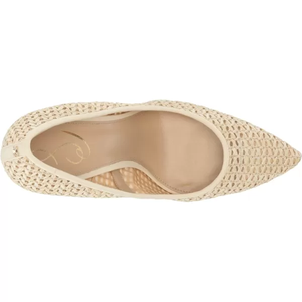 Sam Edelman Womens Hazel Pointed Toe PumpIvory Raffia