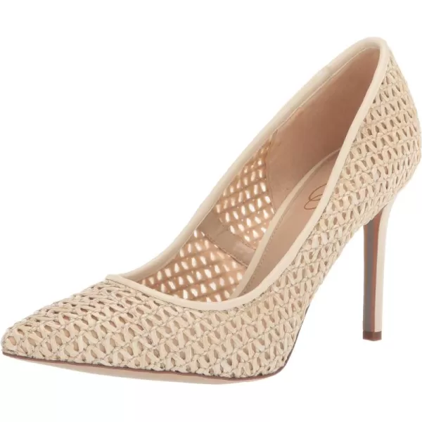 Sam Edelman Womens Hazel Pointed Toe PumpIvory Raffia