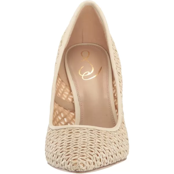 Sam Edelman Womens Hazel Pointed Toe PumpIvory Raffia