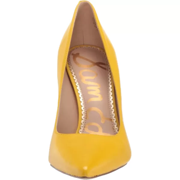 Sam Edelman Womens Hazel Pointed Toe PumpLemon Zest Leather