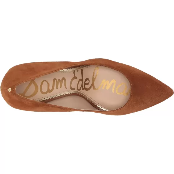 Sam Edelman Womens Hazel Pointed Toe PumpLuggage Suede