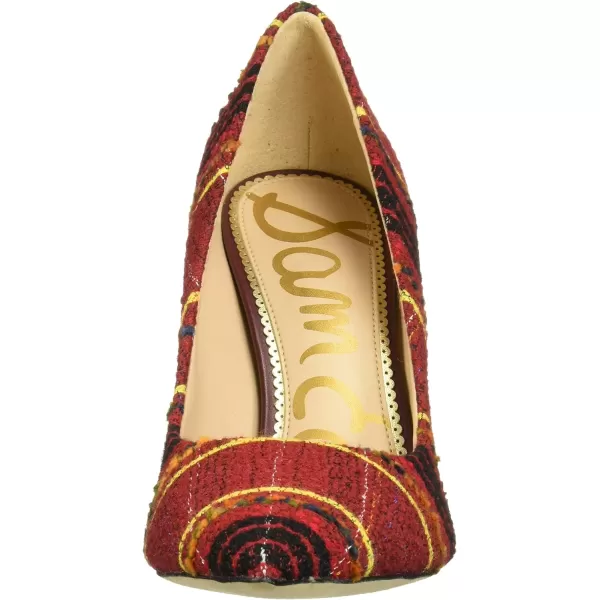 Sam Edelman Womens Hazel Pointed Toe PumpRed Multi British Plaid