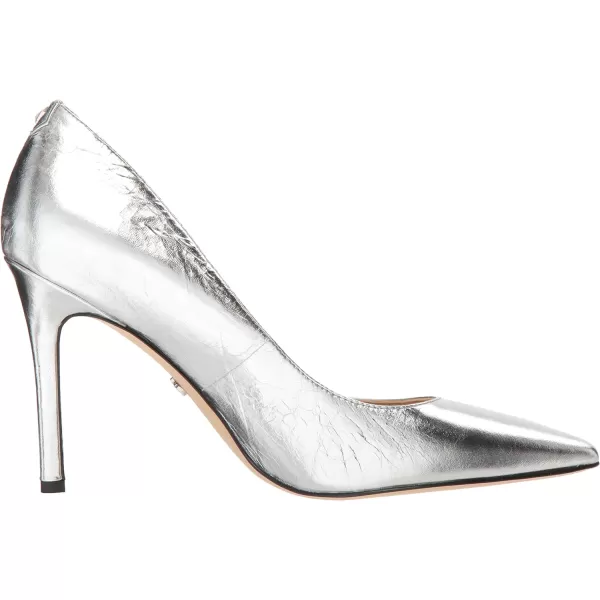 Sam Edelman Womens Hazel Pointed Toe PumpSoft Silver Distressed Leather