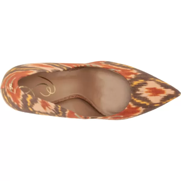 Sam Edelman Womens Hazel Pointed Toe PumpSunset Orange Multi