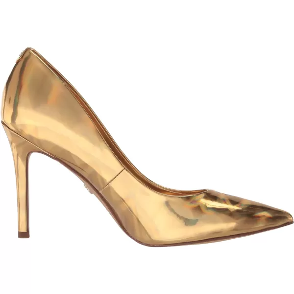 Sam Edelman Womens Hazel Pointed Toe PumpVegas Gold Metallic