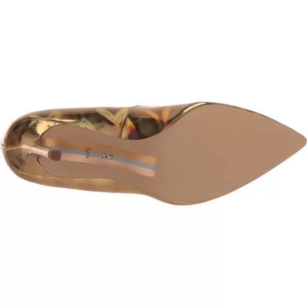 Sam Edelman Womens Hazel Pointed Toe PumpVegas Gold Metallic