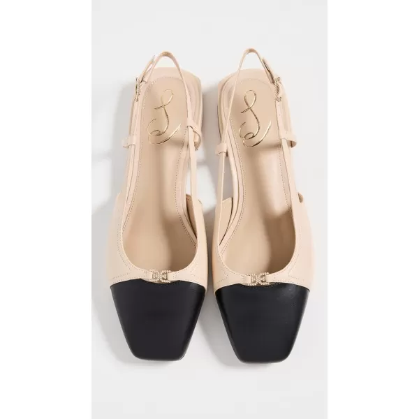 Sam Edelman Womens Kara Ballet FlatSummer SandBlack