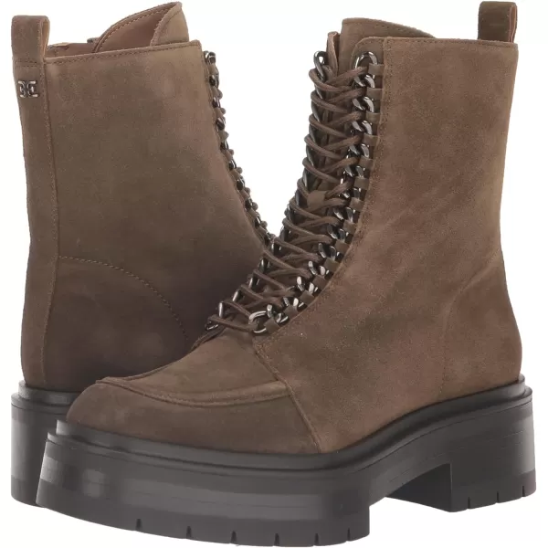 Sam Edelman Womens Lovrin Platform Combat BootWashed Stone