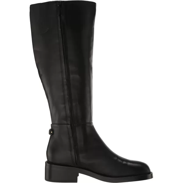 Sam Edelman Womens Mable Leather Riding BootBlack Leather Athletic Calf