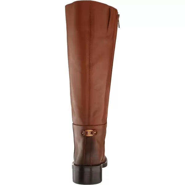 Sam Edelman Womens Mable Leather Riding BootRich Cognac Athletic Calf