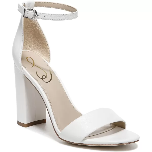 Sam Edelman Womens Yaro Block Heel SandalBright White