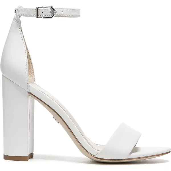 Sam Edelman Womens Yaro Block Heel SandalBright White