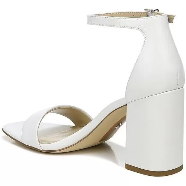 Sam Edelman Womens Yaro Block Heel SandalBright White Leather