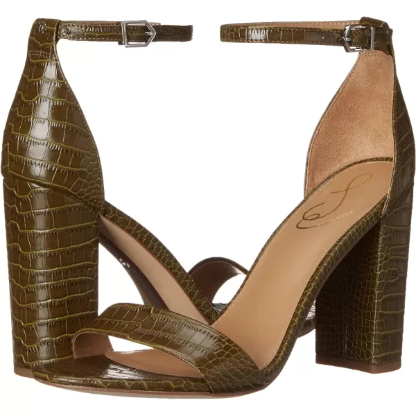 Sam Edelman Womens Yaro Block Heel SandalFirgreen