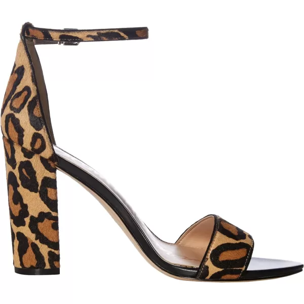 Sam Edelman Womens Yaro Block Heel SandalNew Nude Leopard