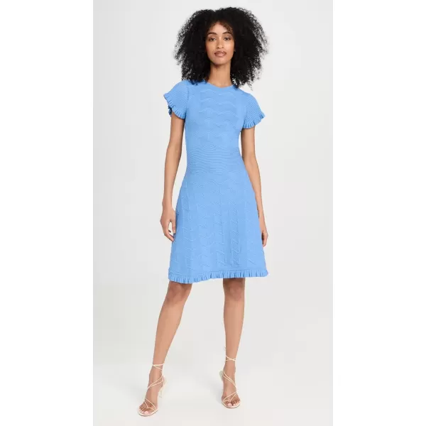 Shoshanna Womens Neline DressLight Blue