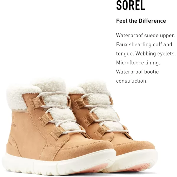 Sorel Womens Explorer Ii Carnival Snow BootCanoe  Sea Salt